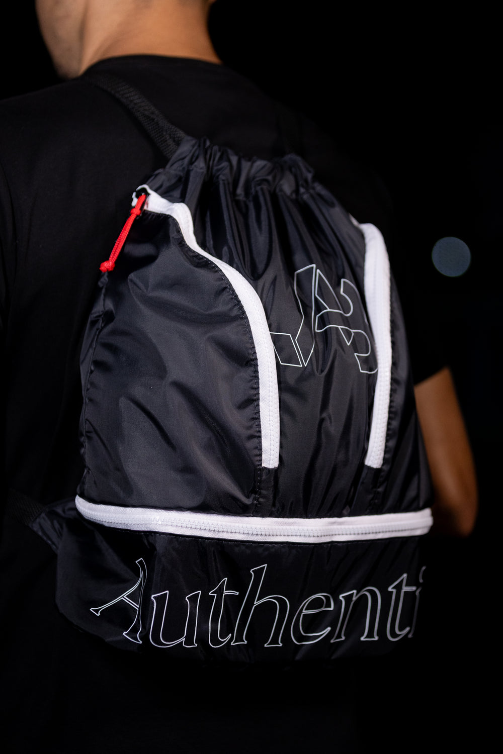 Mochila Saco Authentic Preta