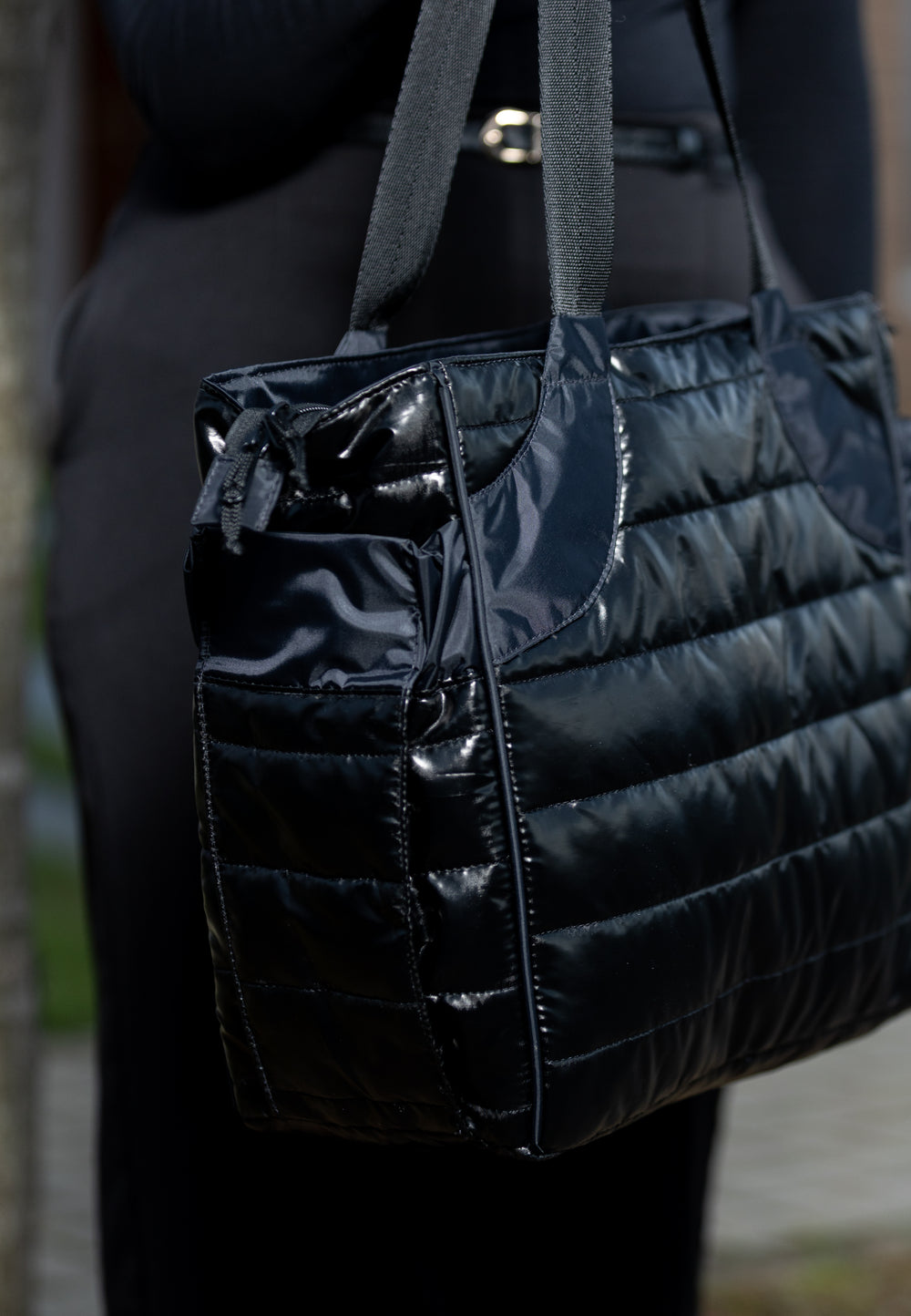 Bolsa Acolchoada Authentic AB Preta