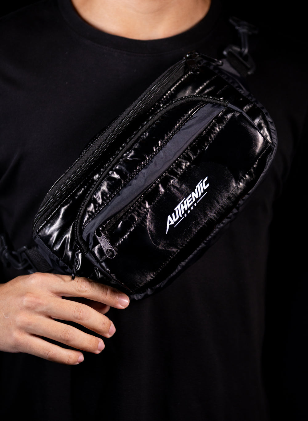 Shoulder Bag Autêntica Preta