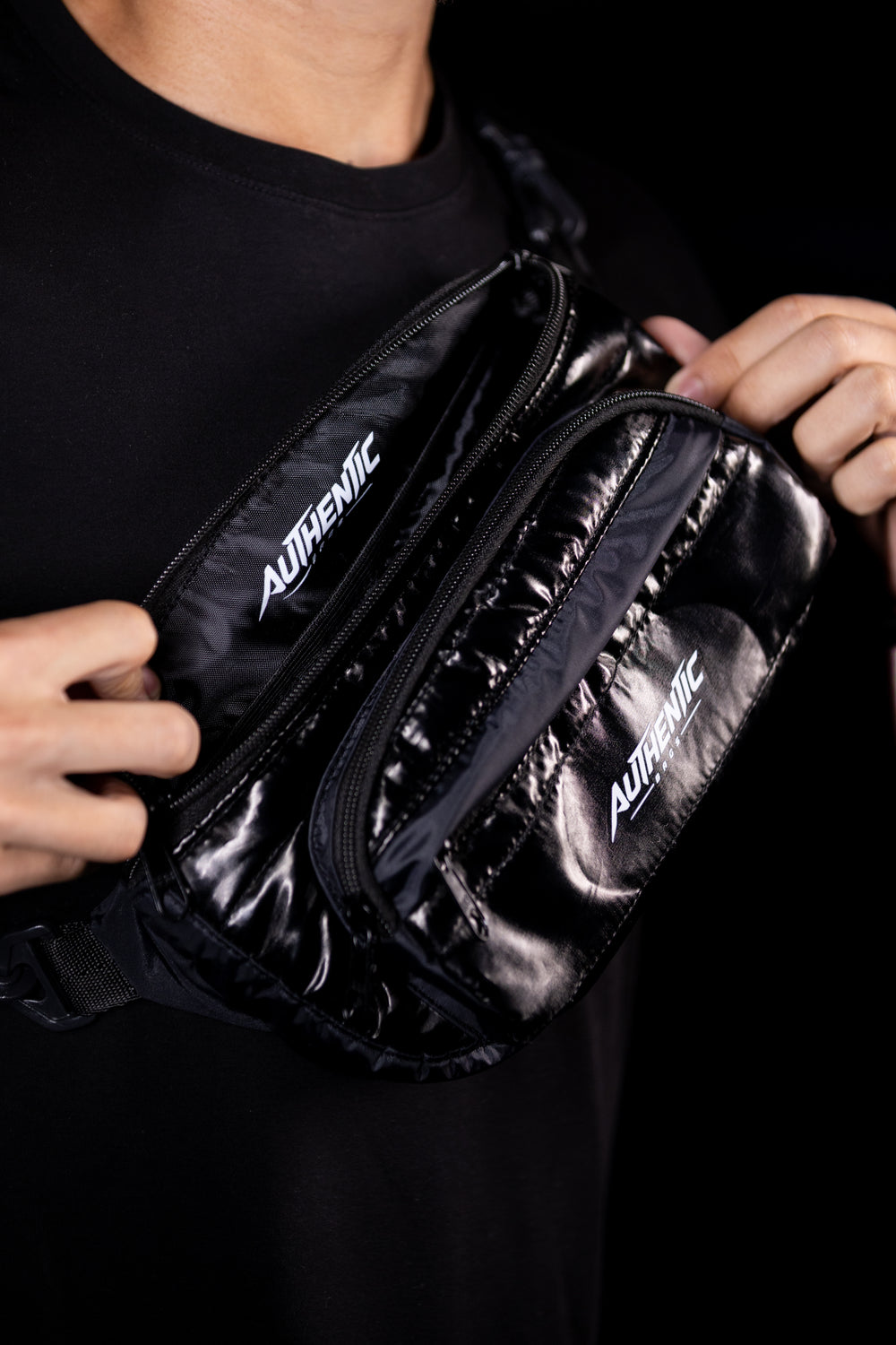 Shoulder Bag Autêntica Preta